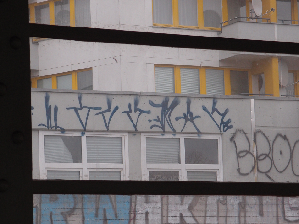 fotos de pixação em Berlim 2018/19